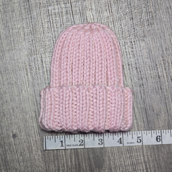 PitterPatterWares Other - 0-3 Month Hand Knit Baby Winter Hat Baby Girls And Boys